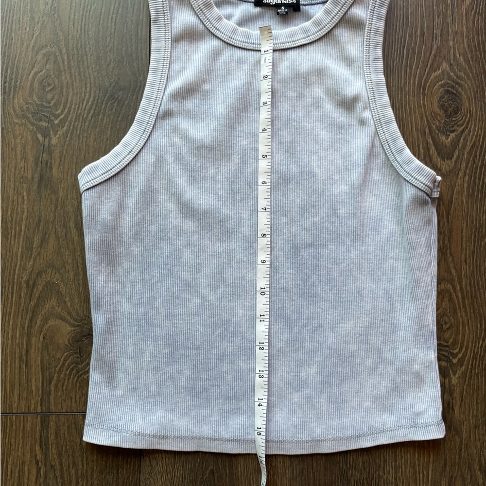 SugarKiss Ribbed Tank Top - Picture 4 of 7